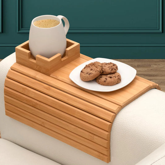 BimbaHome™ Wood Couch Tray